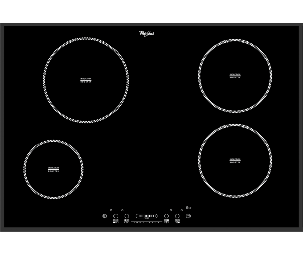 Whirlpool ACM813BA inductie kookplaat