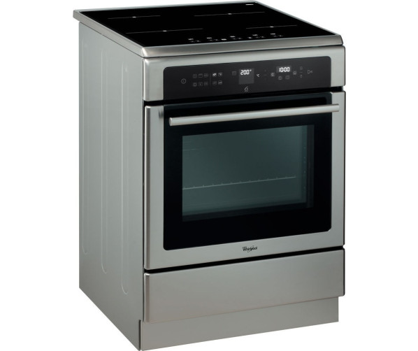 Whirlpool AXEF6634/IX/1 inductie fornuis rvs