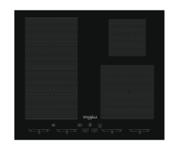 Whirlpool SMC604F/NE inductie kookplaat