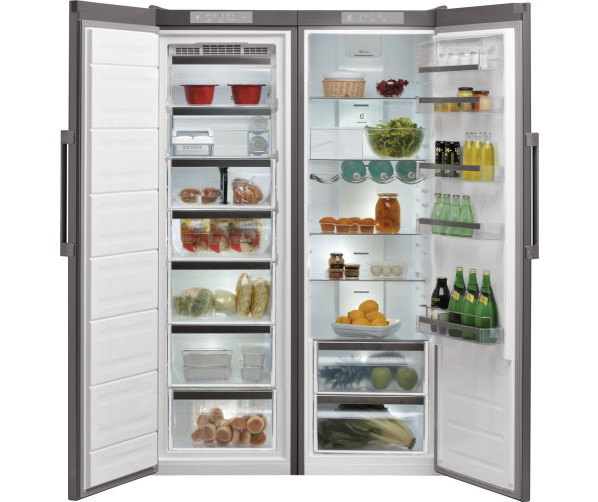 Whirlpool UW8 F2C XBI N vriezer in combinatie met de SW8 AM2C XR koelkast
