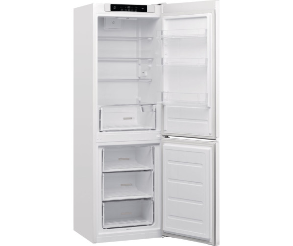 Foto van het interieur van de Whirlpool W5 831C W met bovenin het bedieningspaneel