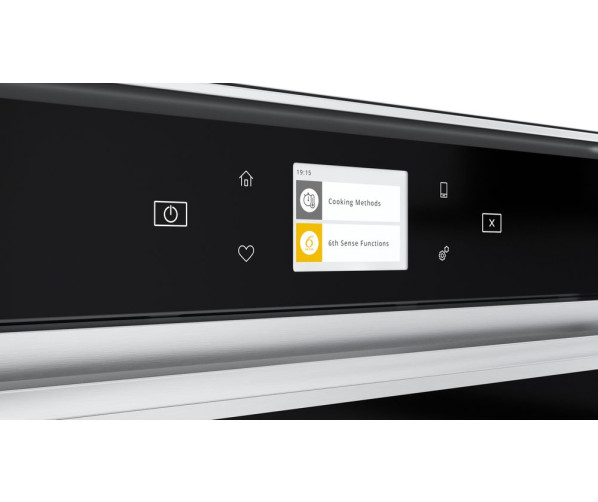 Het uitgebreide kleurendisplay van de Whirlpool W9 OM2 4MS2 P oven inbouw zoorgt voor optimaal bedieningsgemak