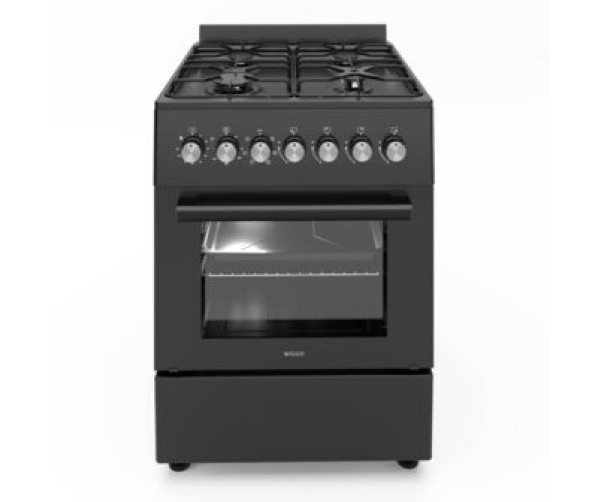 Wiggo WO-E606A(BB) fornuis - 60 cm breed