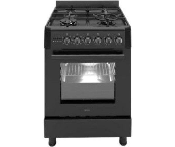 Wiggo WO-E639R(BB) fornuis - 60 cm breed