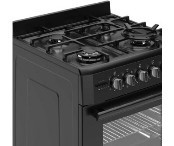 Wiggo WO-E639R(BB) fornuis - Gas