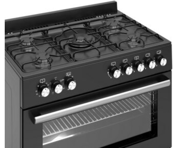 Wiggo WO-E906B(BB) fornuis - Gas