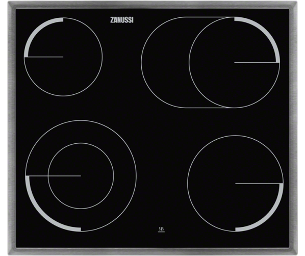 Zanussi ZEV6046XBA keramisch inbouw kookplaat
