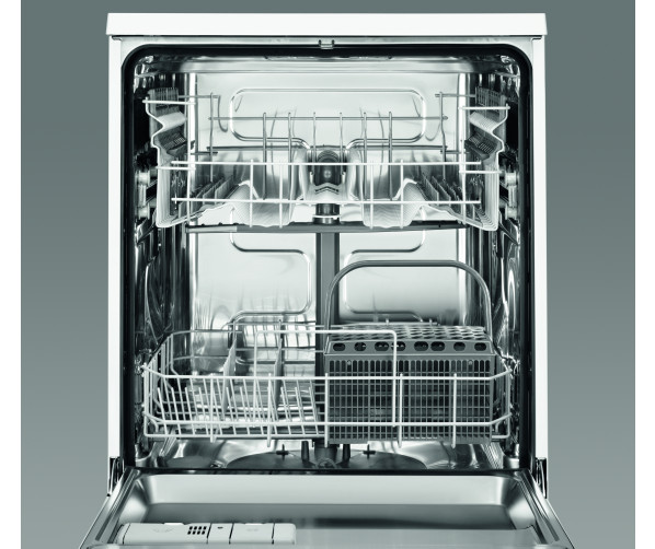 Het interieur van de Zanussi ZDF26001WA vrijstaande vaatwasser wit