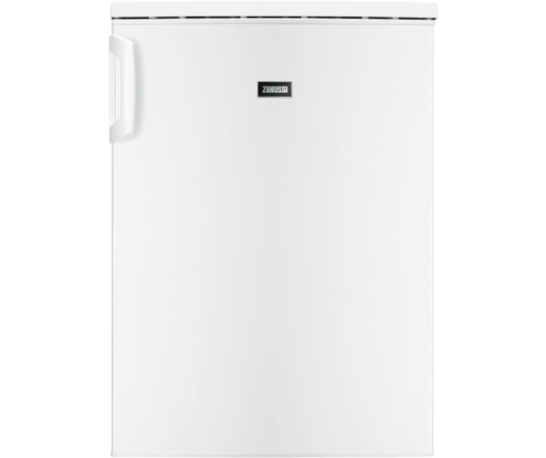 De buitenzijde van de Zanussi ZRG15800WA tafelmodel koelkast