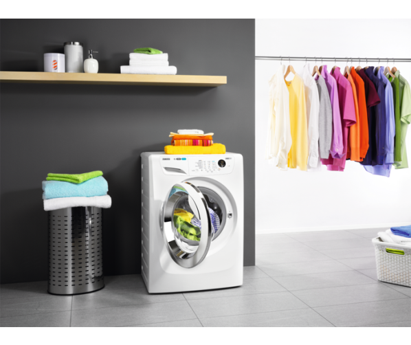 De Zanussi ZWF01483WH wasmachine heeft een vulgewicht van 10 kg.