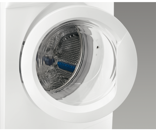 De Zanussi ZWF61403W wasmachine heeft een vulgewicht van 6 kg.