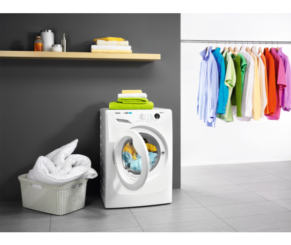 De Zanussi ZWF71463W wasmachine heeft een capaciteit van 7 kg