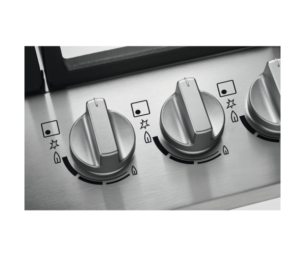 Zanussi ZGH65414XS inbouw kookplaat brander