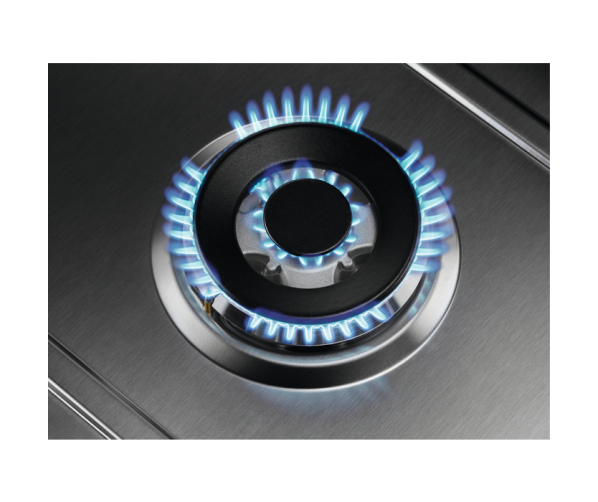 Zanussi ZGH76534XS inbouw gas kookplaat