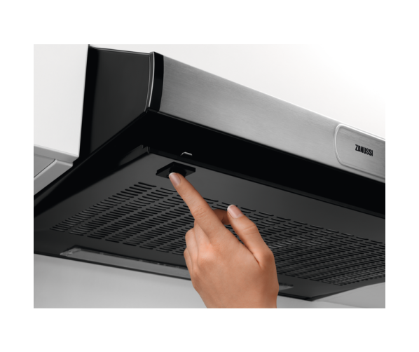 Zanussi ZHT631X onderbouw roestvrijstaal afzuigkap