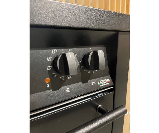 Lofra MXDI190.50 Maxima Full Black inductie fornuis - zwart