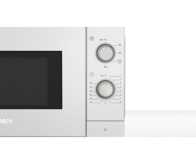 Bosch FFL020MW0 vrijstaande magnetron - wit