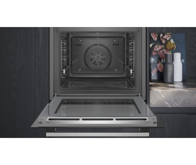 Siemens HR574AER0 inbouw oven rvs met pyrolyse functie