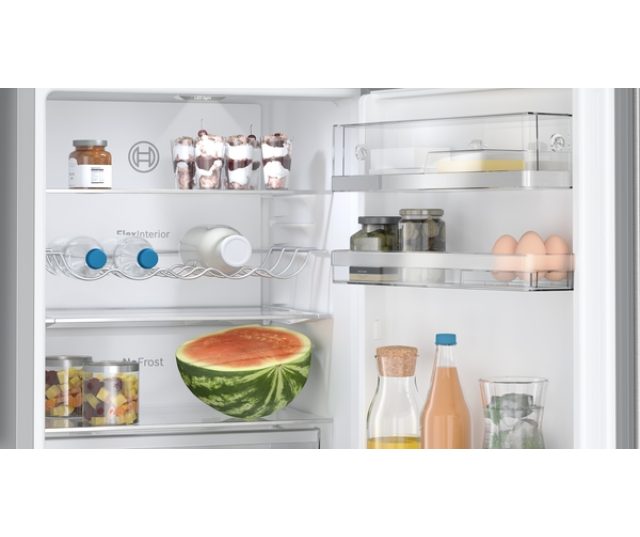 Bosch KGN36EICF vrijstaande koel/vriescombinatie - rvs