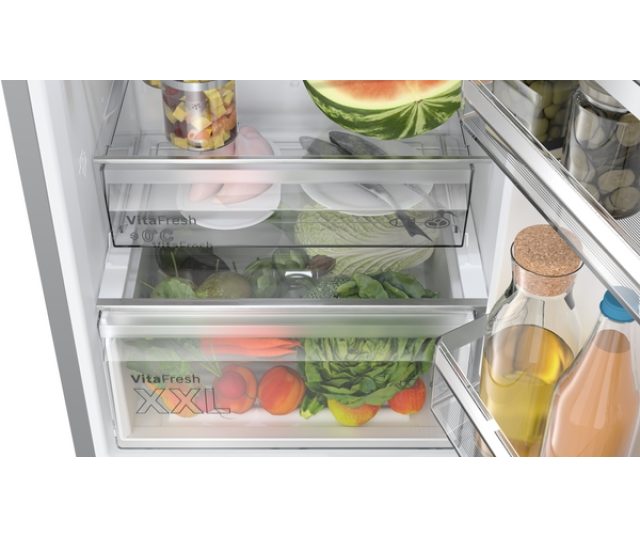 Bosch KGN36EICF vrijstaande koel/vriescombinatie - rvs