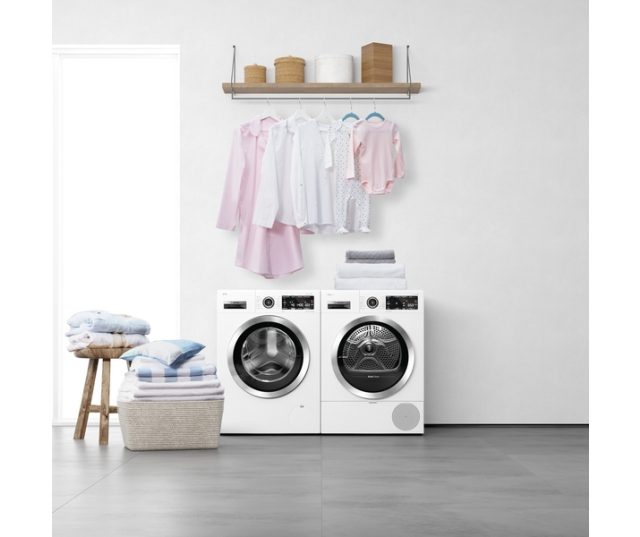 Bosch WAV28M09FG wasmachine met AntiVlekken en energieklasse A