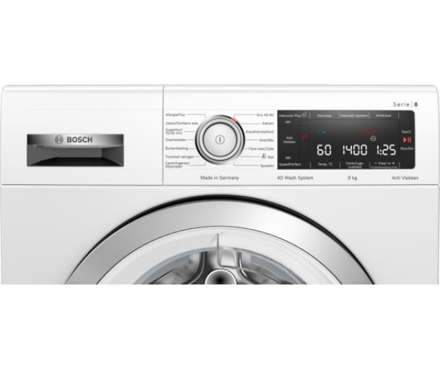 Bosch WAV28M90NL wasmachine met 9 kg. en energieklasse A