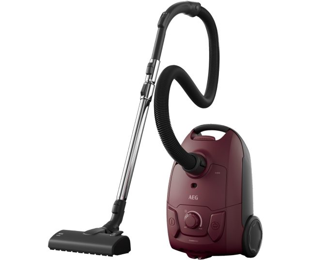 Aeg AB51C2DR stofzuiger met stofzak en parketborstel - rood