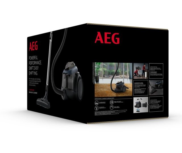 AEG AL61C3DB blauwe stofzuiger zonder stofzak