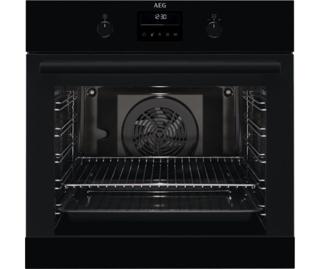 AEG BPB331061B inbouw oven - zwart - pryolyse