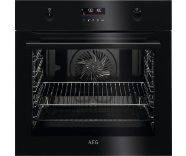 AEG BPE535E70B inbouw oven met pyrolyse - zwart