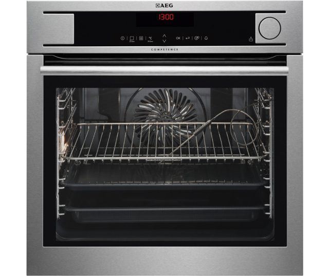 Aeg BS831470WM rvs inbouw combi-stoomoven