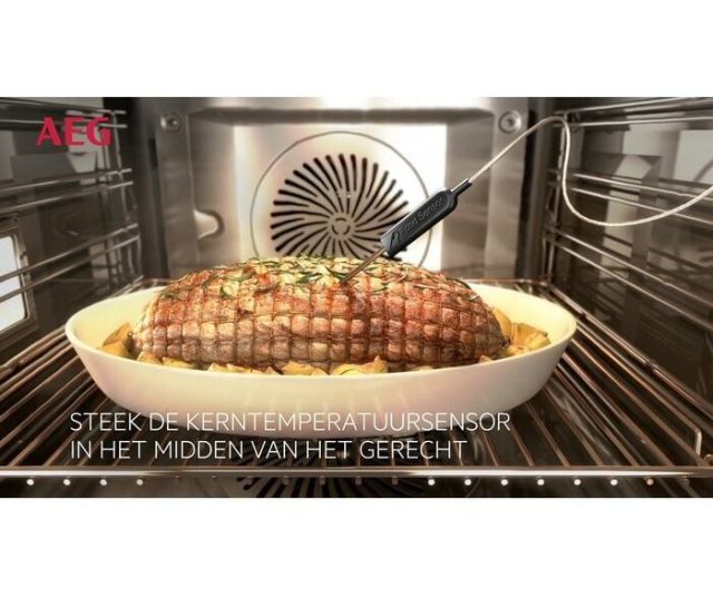 AEG BSE798380T inbouw combi-stoomoven - mat zwart
