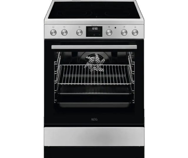 AEG CCB6443BBM keramisch fornuis met elektrische oven en kookplaat