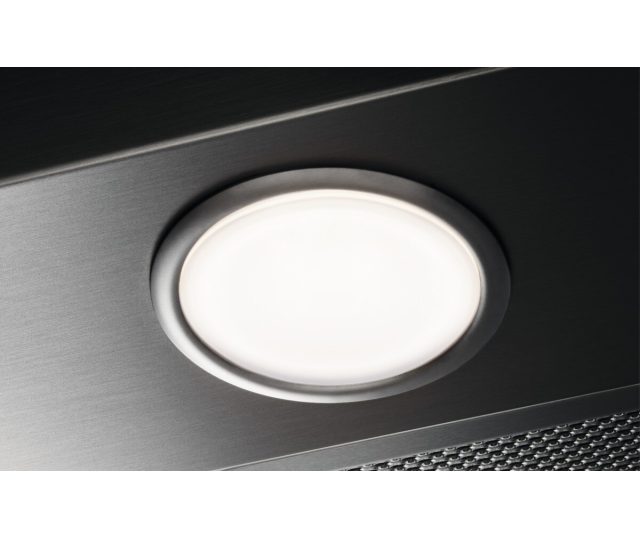 AEG DBB3951M wand rvs afzuigkap - 90 cm. breed
