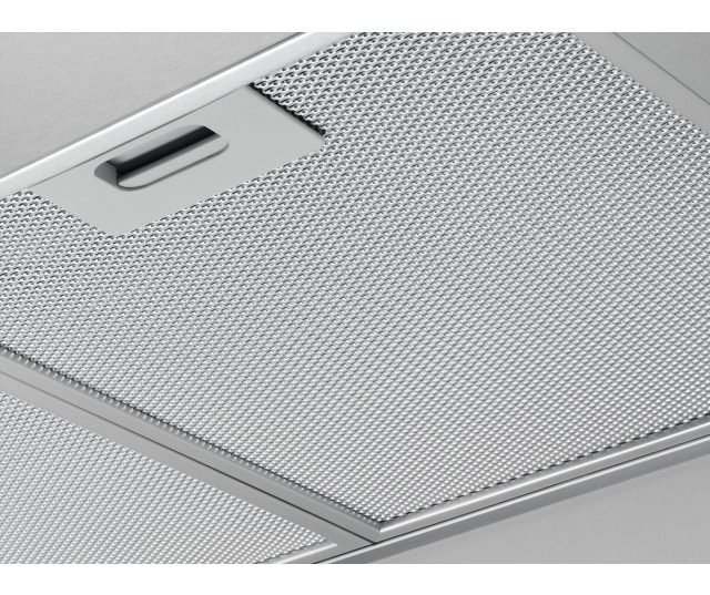 AEG DBB3951M wand rvs afzuigkap - 90 cm. breed