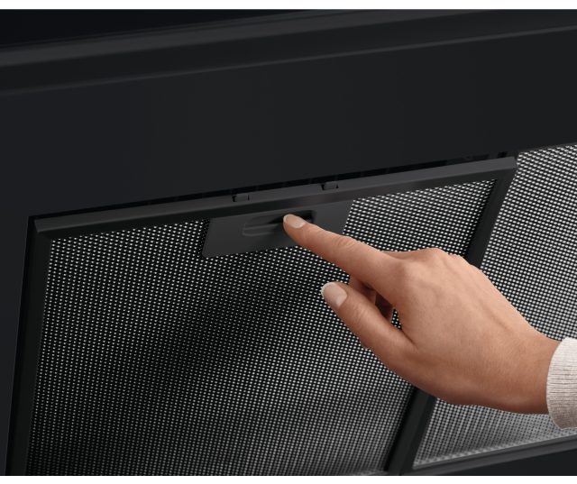AEG DBE3951R wand afzuigkap - mat zwart - 90 cm.