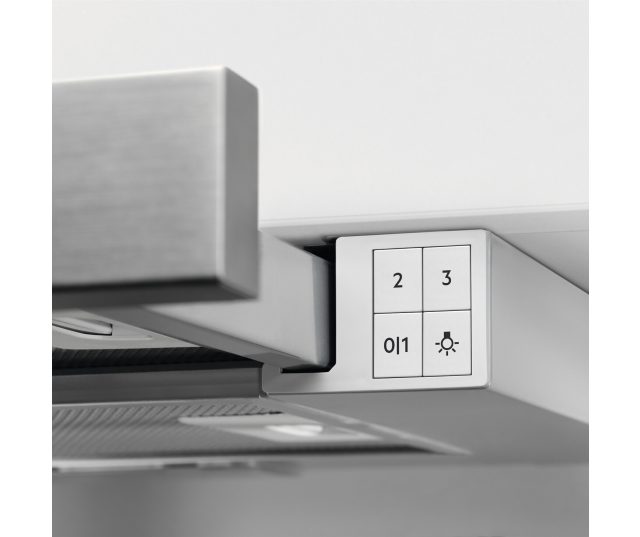 AEG DPB3622S vlakscherm afzuigkap - rvs-look - 60 cm breed