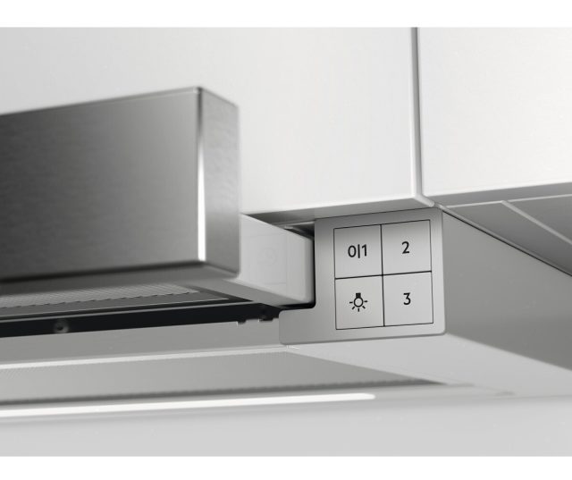 AEG DPE5950M vlakscherm afzuigkap - rvs-look - 90 cm breed