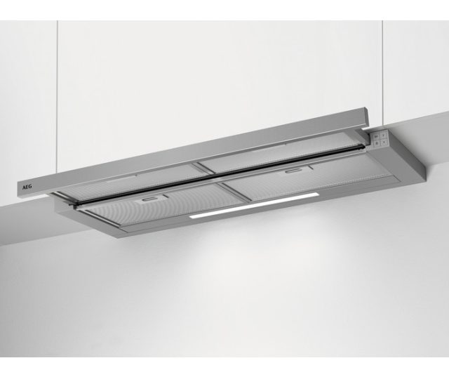 AEG DPE5950M vlakscherm afzuigkap - rvs-look - 90 cm breed