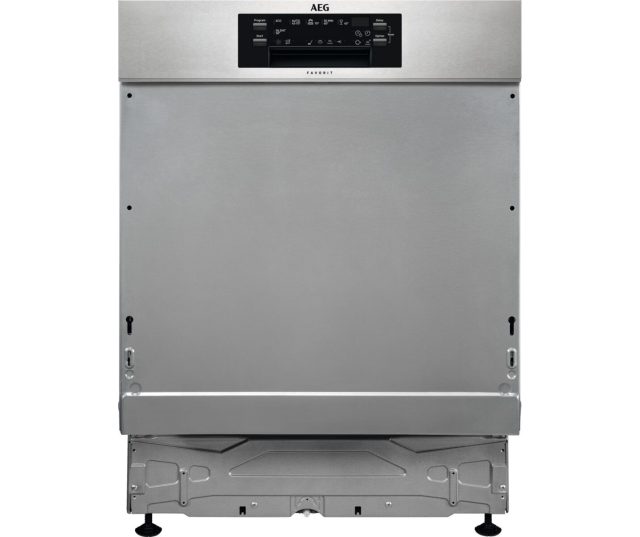 AEG FEE83806PM inbouw vaatwasser met ComfortLift - rvs bedieningspaneel
