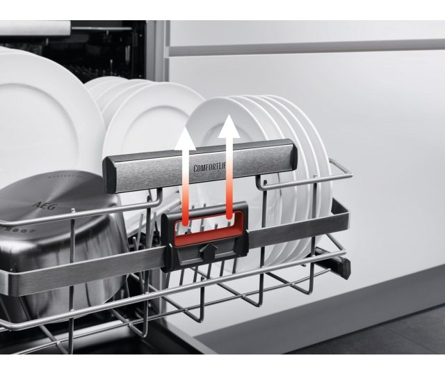 AEG FEE83806PM inbouw vaatwasser met ComfortLift - rvs bedieningspaneel