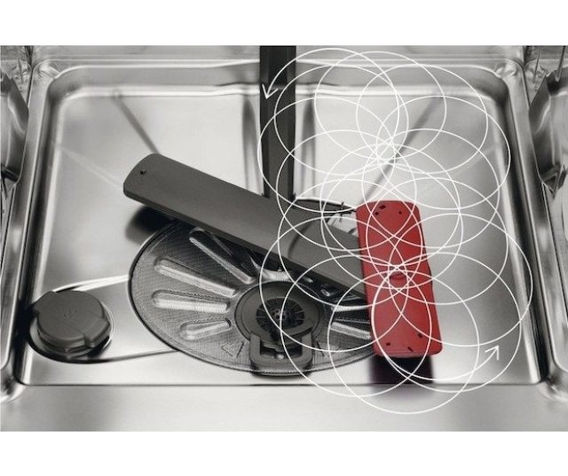 AEG FSE63307P inbouw vaatwasser - 55 cm. breed - kolomkast vaatwasser