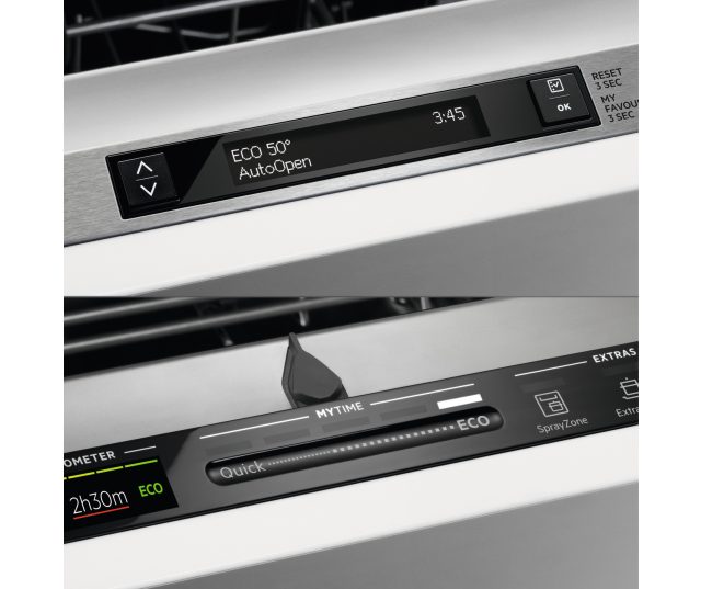 AEG FSE73407P smalle inbouw vaatwasser - 45 cm. breed