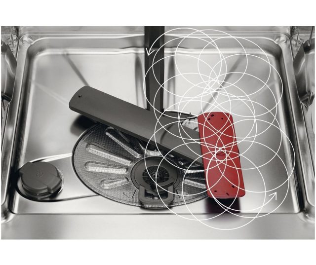 AEG FSE76738P inbouw vaatwasser met schuifscharnieren