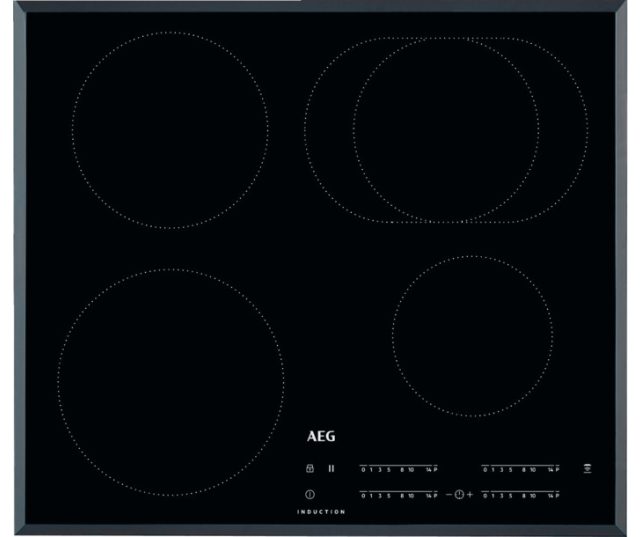 AEG IKB64411FB inbouw inductie kookplaat - facet rand