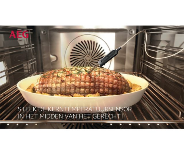 AEG KSE792220M combi-stoomoven rvs inbouw