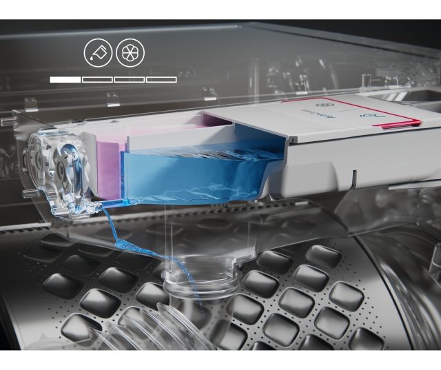 Aeg LWR8716AD6 was/droogcombinatie met HomeConnect en AutoDose