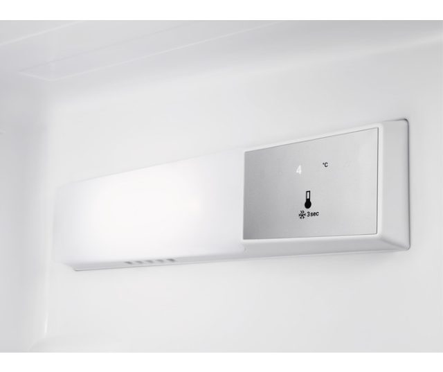 AEG RDS424E1AW dubbeldeurs koelkast - vriesvak boven