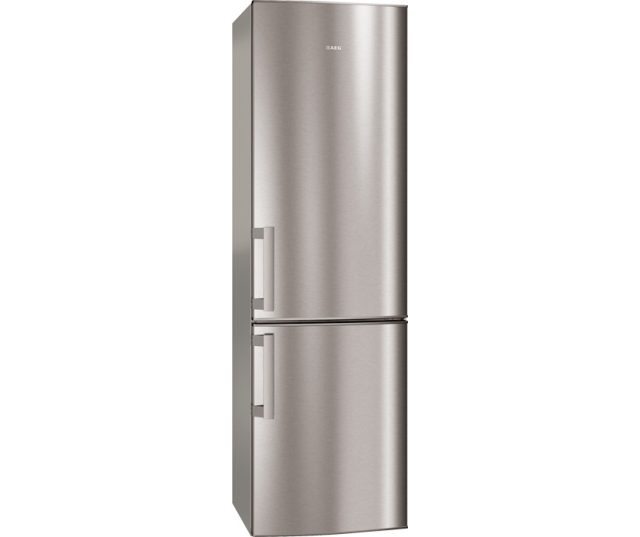 De buitenzijde van de Aeg S53830CNX2 koelkast rvs