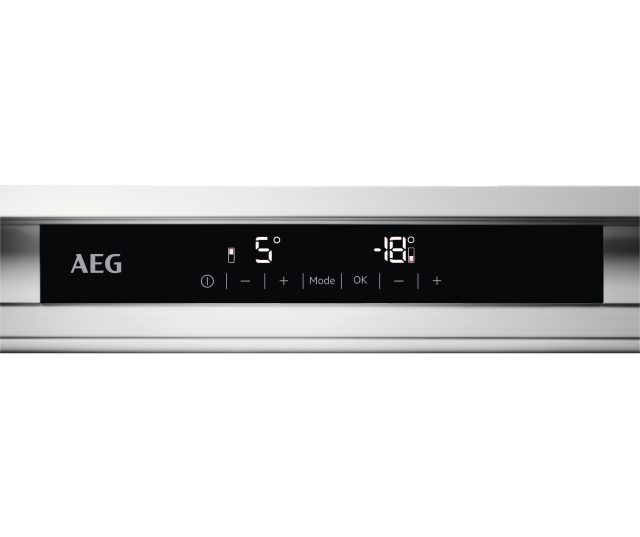 AEG SCE818D3FS inbouw koelkast - nis 178 cm - LowFrost